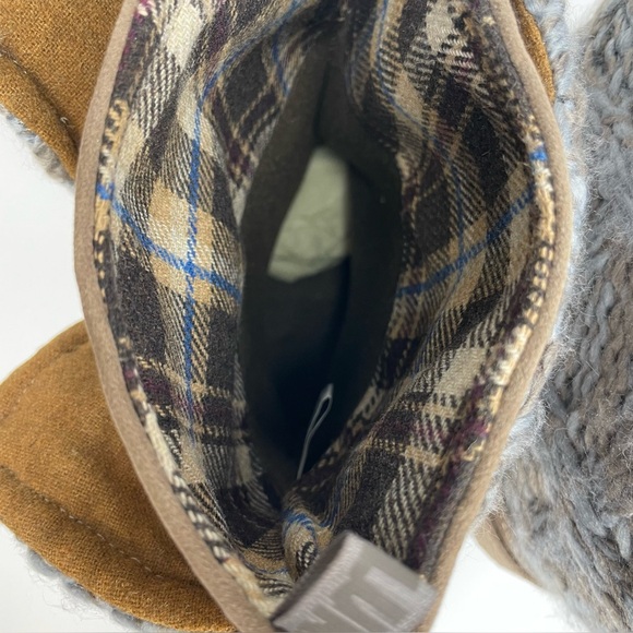 Muk Luks Boots Nikki Belt-Wrapped Taupe Brown Boots Women’s Size 9 - Picture 8 of 15